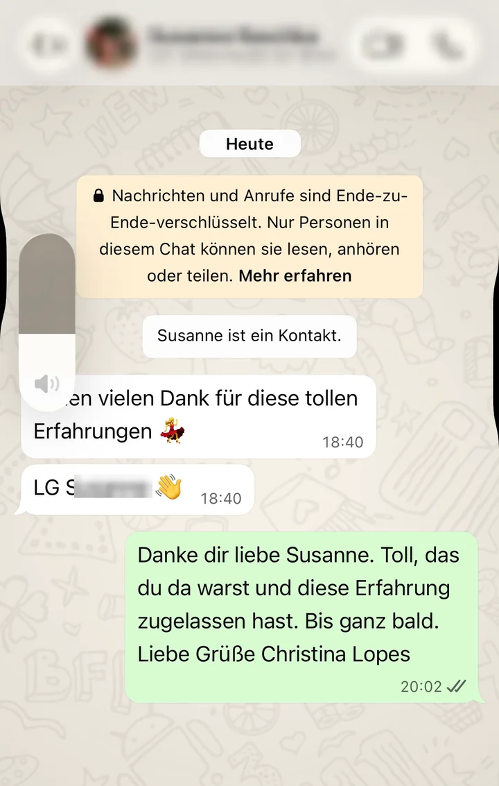 WhatsApp Feedback